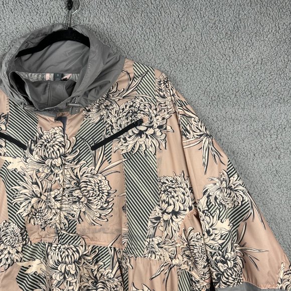 Adidas by Stella McCartney Jacket S Future Playground Half Zip Floral Printed - Picture 14 of 15